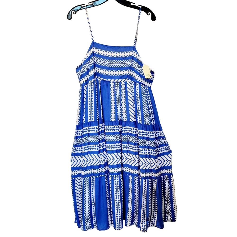 Jodifl Dress Blue and White striped Size M